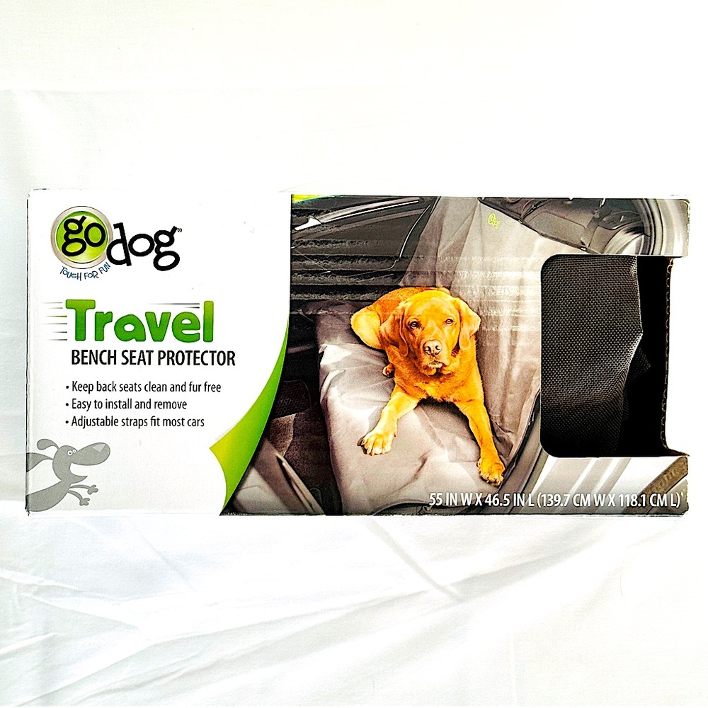 GO DOG Travel Bench Seat Protector For Car, NEW NIB - Picture 2 of 5